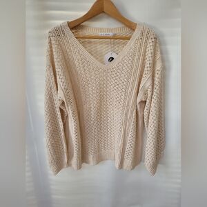 CCTOO Women's V-neck Sweater Plus Size XL 'New"